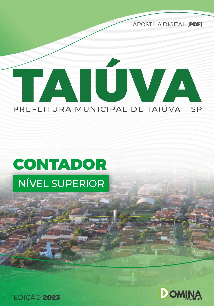 Apostila Concurso Pref Taiúva SP 2023 Contador