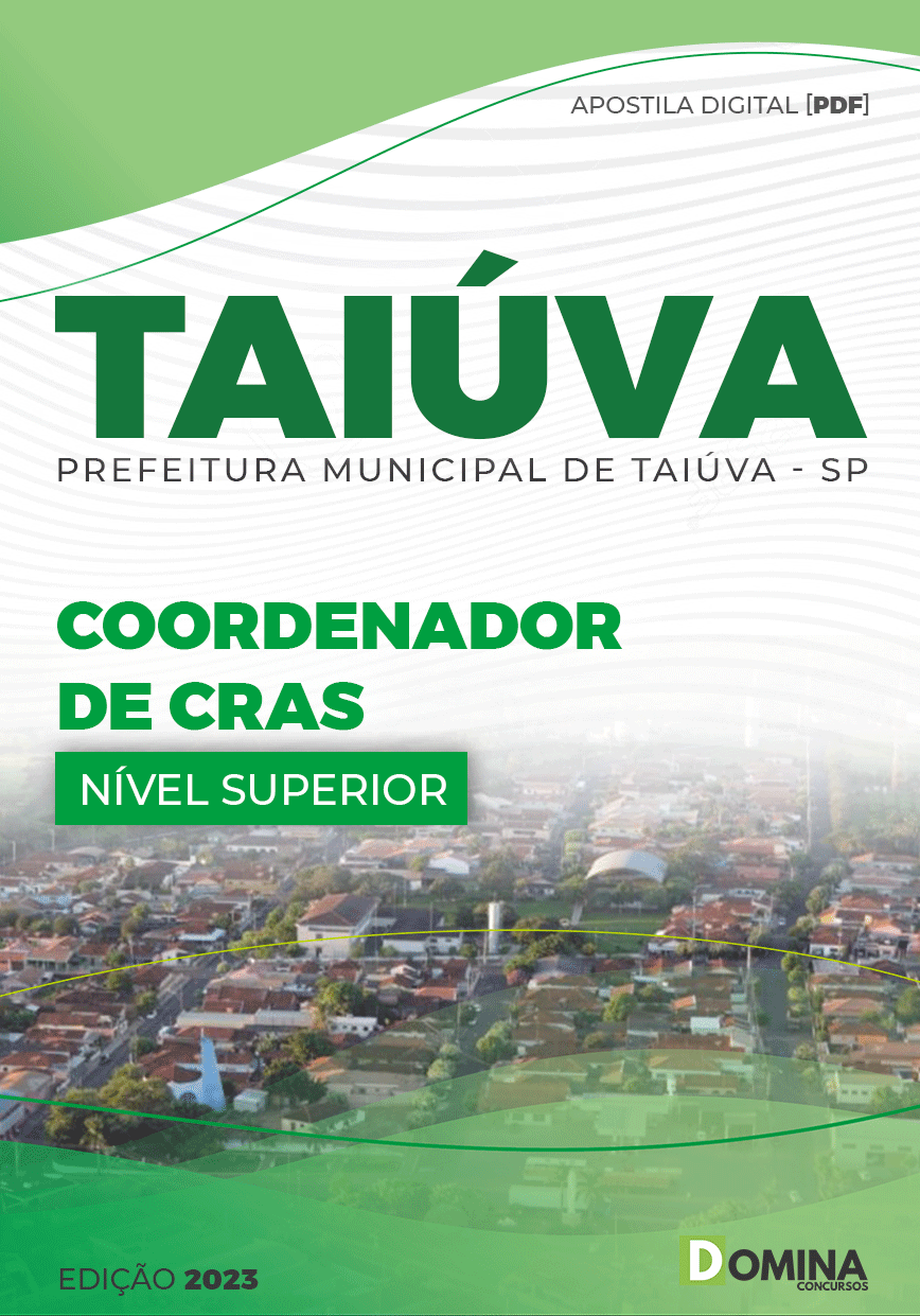 Apostila Concurso Pref Taiúva SP 2023 Coordenador CRAS