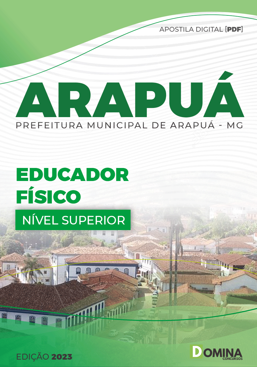 Apostila Concurso Pref Arapuá MG 2023 Educador Físico