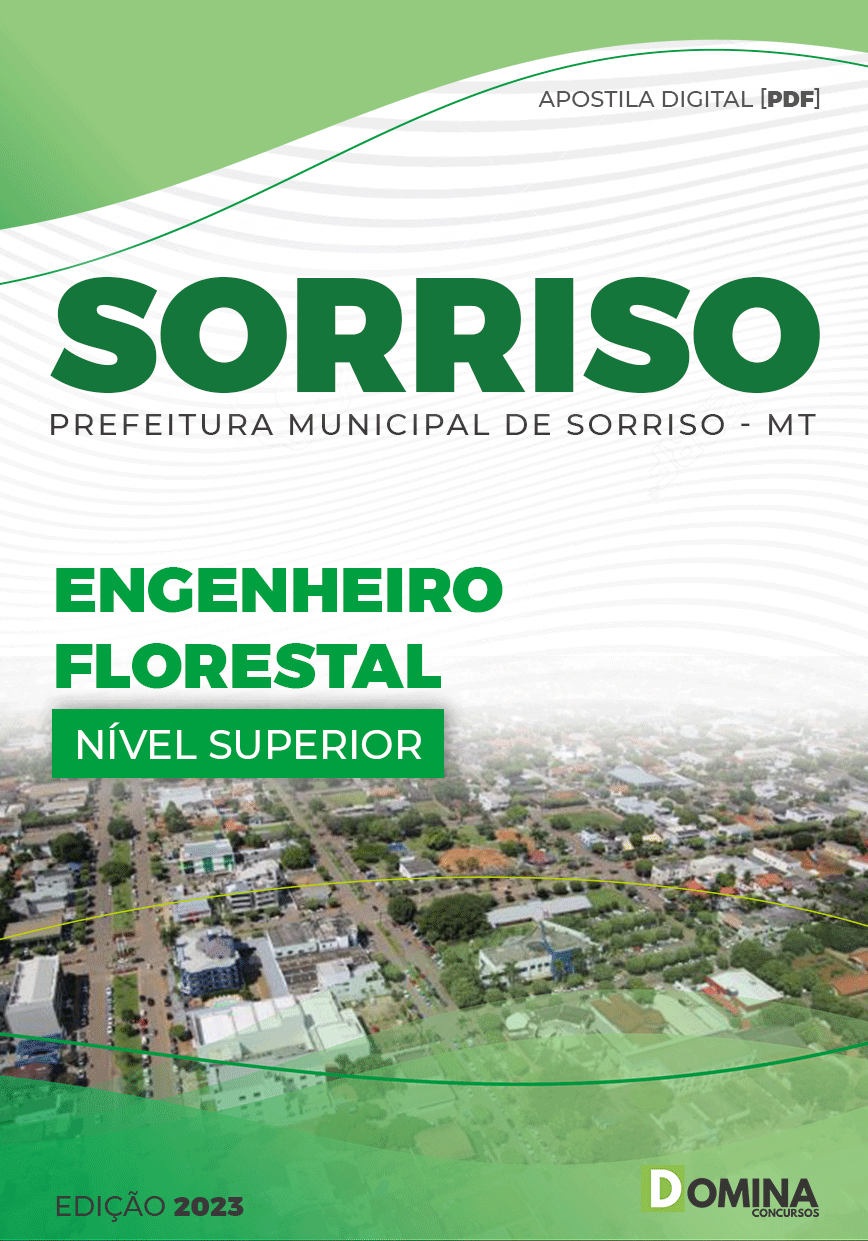 Apostila Concurso Pref Sorriso MT 2023 Engenheiro Florestal