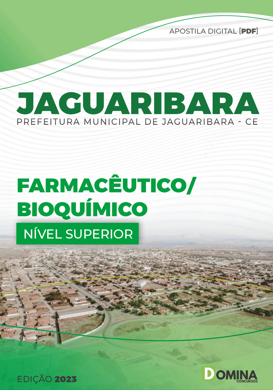 Apostila Pref Jaguaribara CE 2023 Farmacêutico Bioquímico