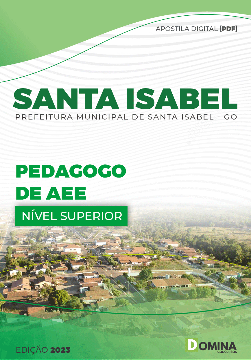 Apostila Pref Santa Isabel GO 2023 Pedagogo AEE