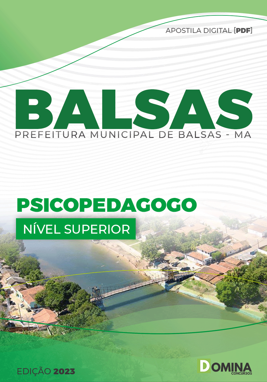 Apostila Concurso Pref Balsas MA 2023 Psicopedagogo