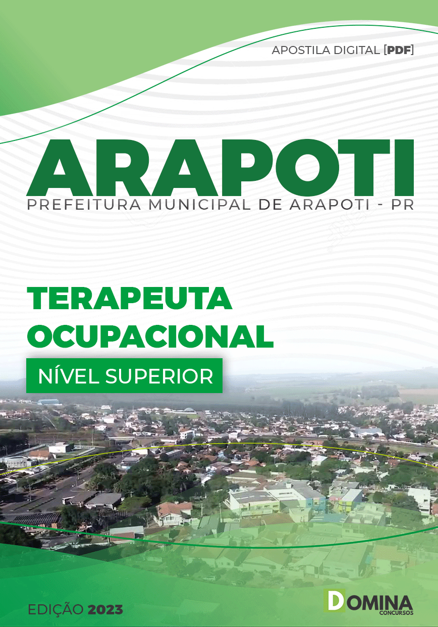 Apostila Concurso Pref Arapoti PR 2023 Terapeuta Ocupacional