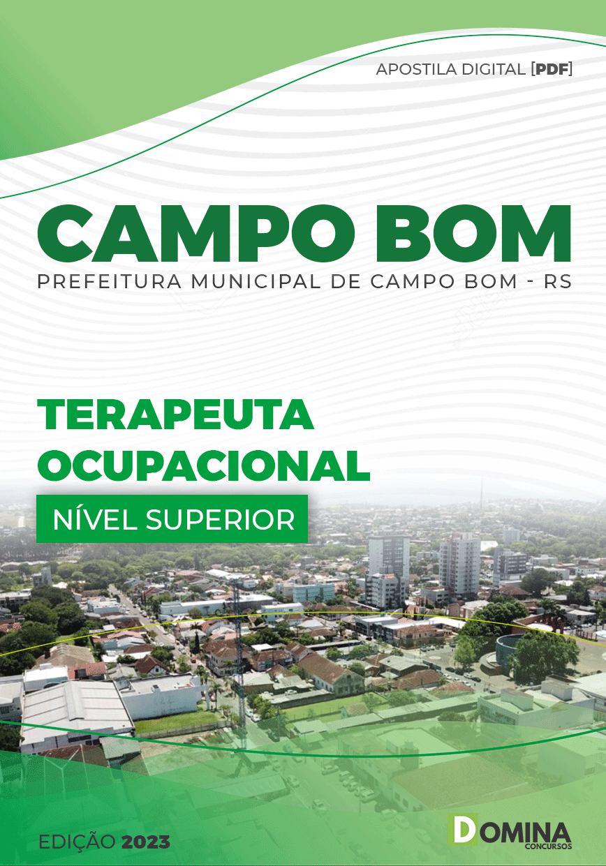 Apostila Pref Campo Bom RS 2023 Terapeuta Ocupacional