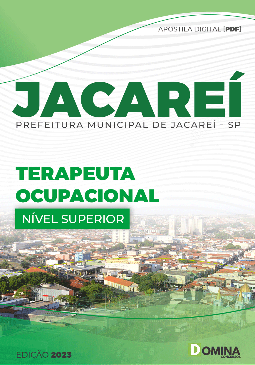 Apostila Concurso Pref Jacareí SP 2023 Terapeuta Ocupacional