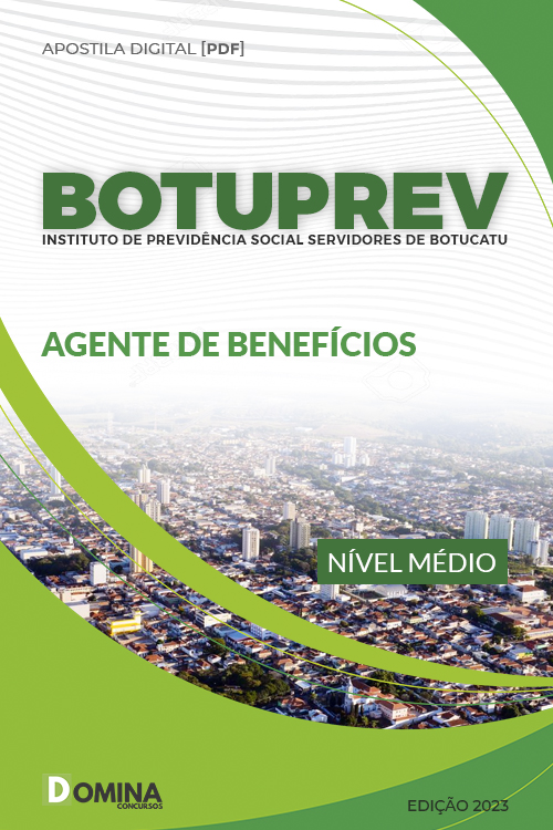 Apostila Concurso BOTUPREV 2023 Agente De Benefícios