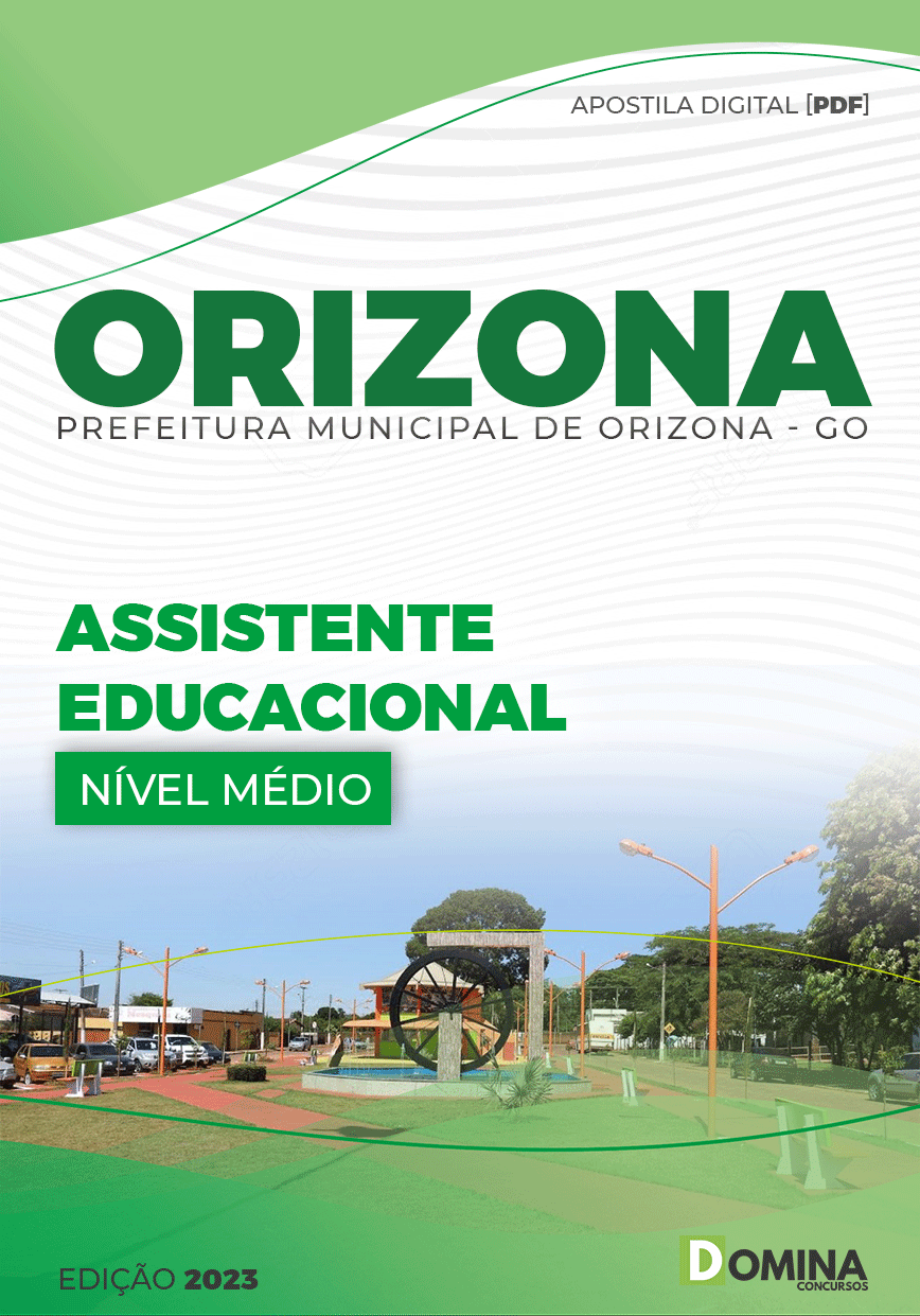 Apostila Digital Pref Orizona GO 2023 Assistente Educacional