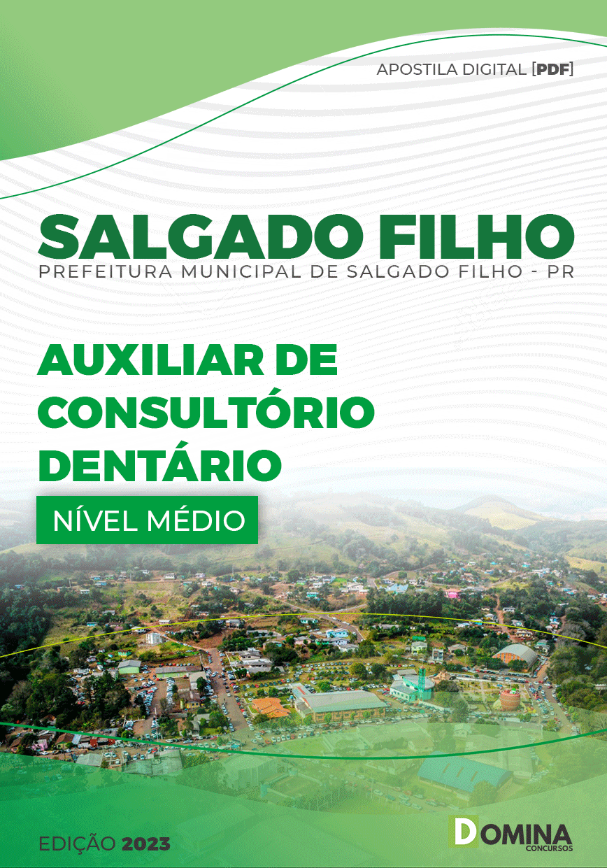 Apostila Pref Salgado Filho PR 2023 Auxiliar Consultório Dentário