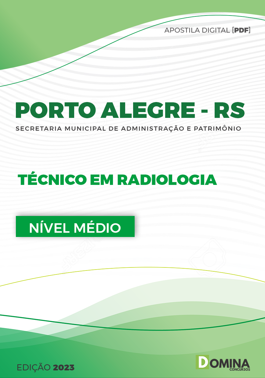 Apostila IGP RS 2017 Técnico em Perícias Radiologia