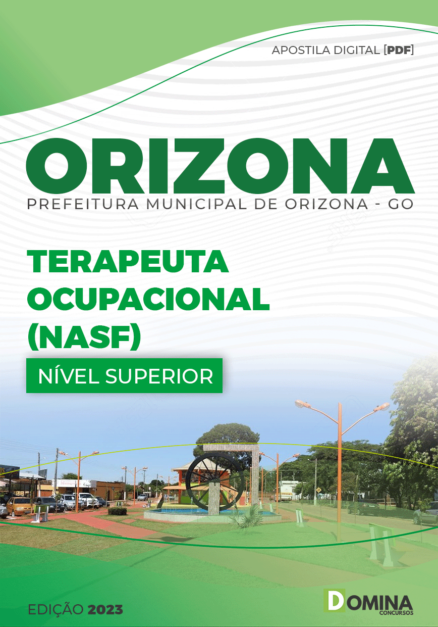 Apostila Pref Orizona GO 2023 Terapeuta Ocupacional NASF