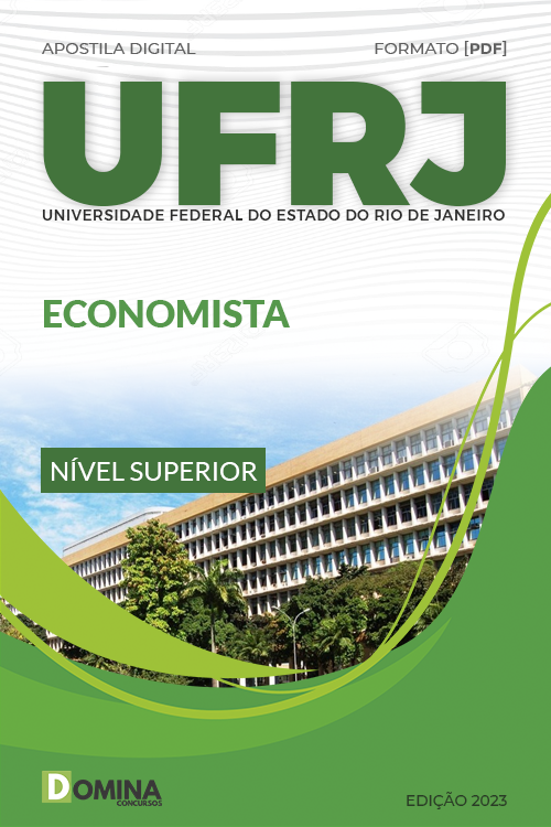 Apostila Digital Concurso UFRJ 2023 Economista