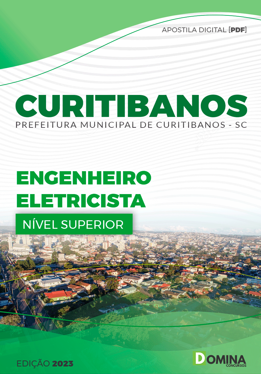 Apostila Digital Pref Curitibanos SC 2023 Engenheiro Eletricista