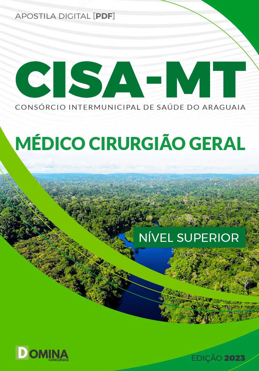 Apostila Digital Seletivo CISA MT 2023 Médico Cirurgião Geral