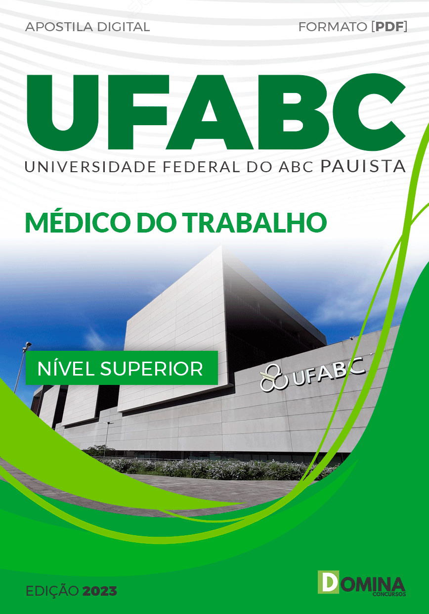 Apostila UFABC 2023 Médico Área Medicina Trabalho