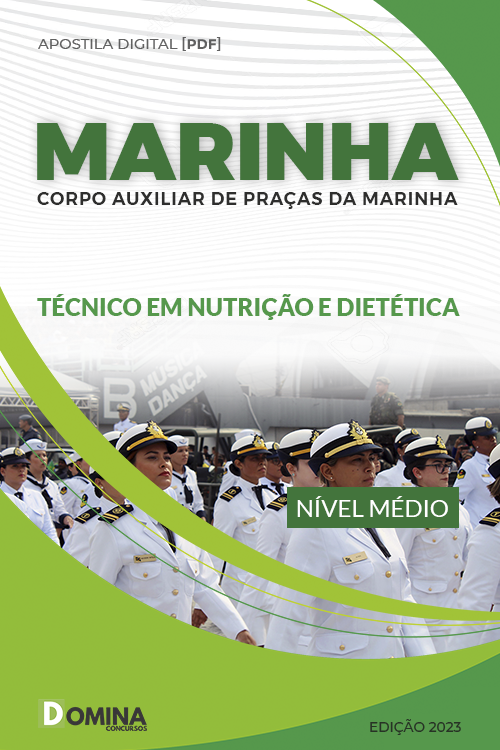 Apostila Concurso MARINHA 2024 Técnico Nutrição Dietética