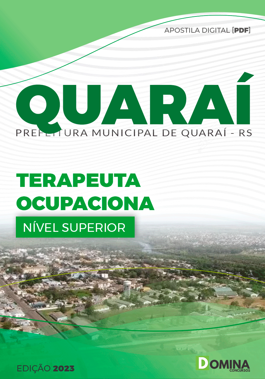 Apostila Concurso Pref Quaraí RS 2023 Terapeuta Ocupacional