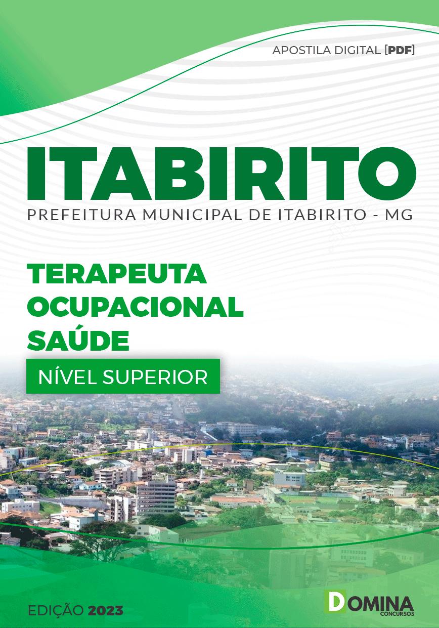 Apostila Concurso Pref Itabirito MG 2023 Terapeuta Ocupacional