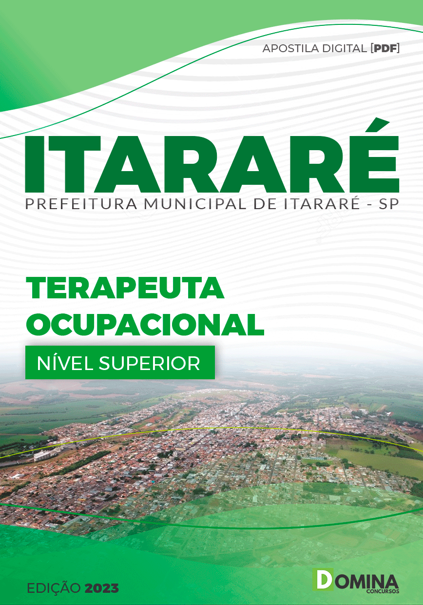 Apostila Concurso Pref Itararé SP 2023 Terapeuta Ocupacional