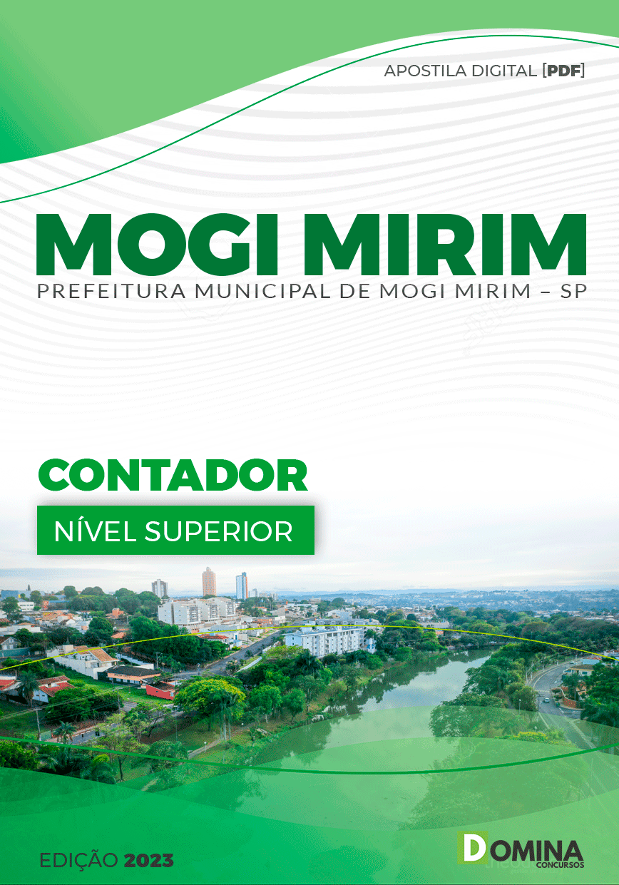 Apostila Concurso Pref Mogi Mirim SP 2023 Contador