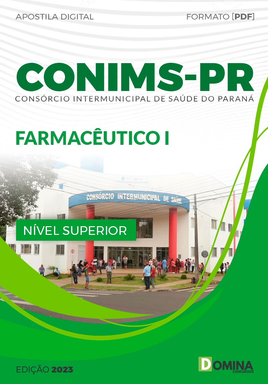 Apostila Concurso CONIMS PR 2023 Farmacêutico I