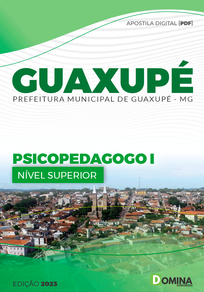 Apostila Concurso Pref Guaxupé MG 2023 Psicopedagogo I