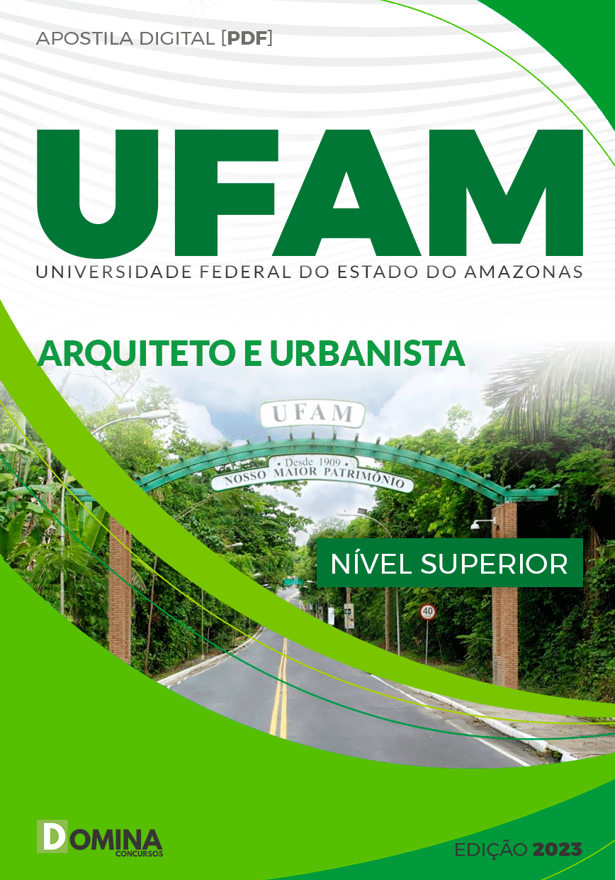 Apostila Concurso UFAM 2023 Arquiteto e Urbanista