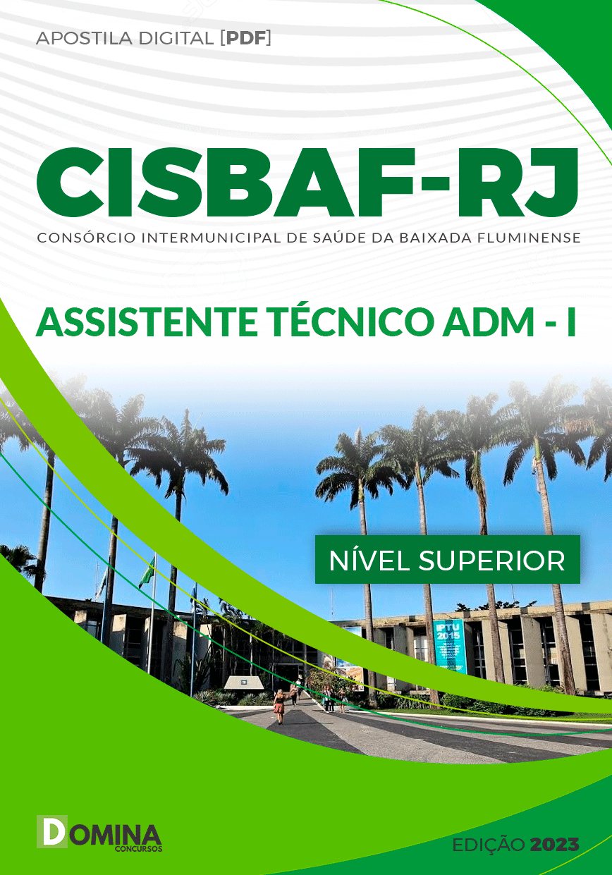 Apostila CISBAF RJ 2023 Assistente Técnico Administrativo I