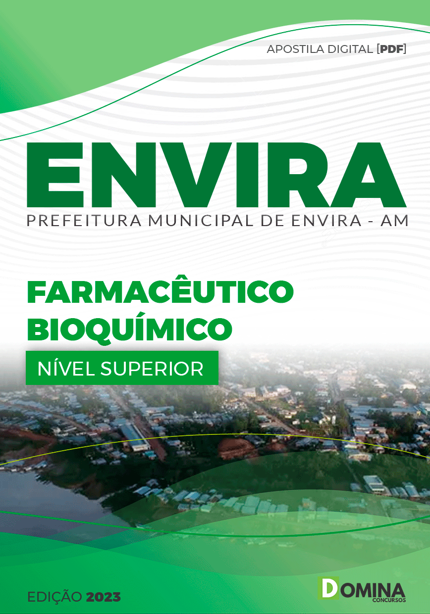 Apostila Concurso Pref Envira AM 2023 Farmacêutico Bioquímico