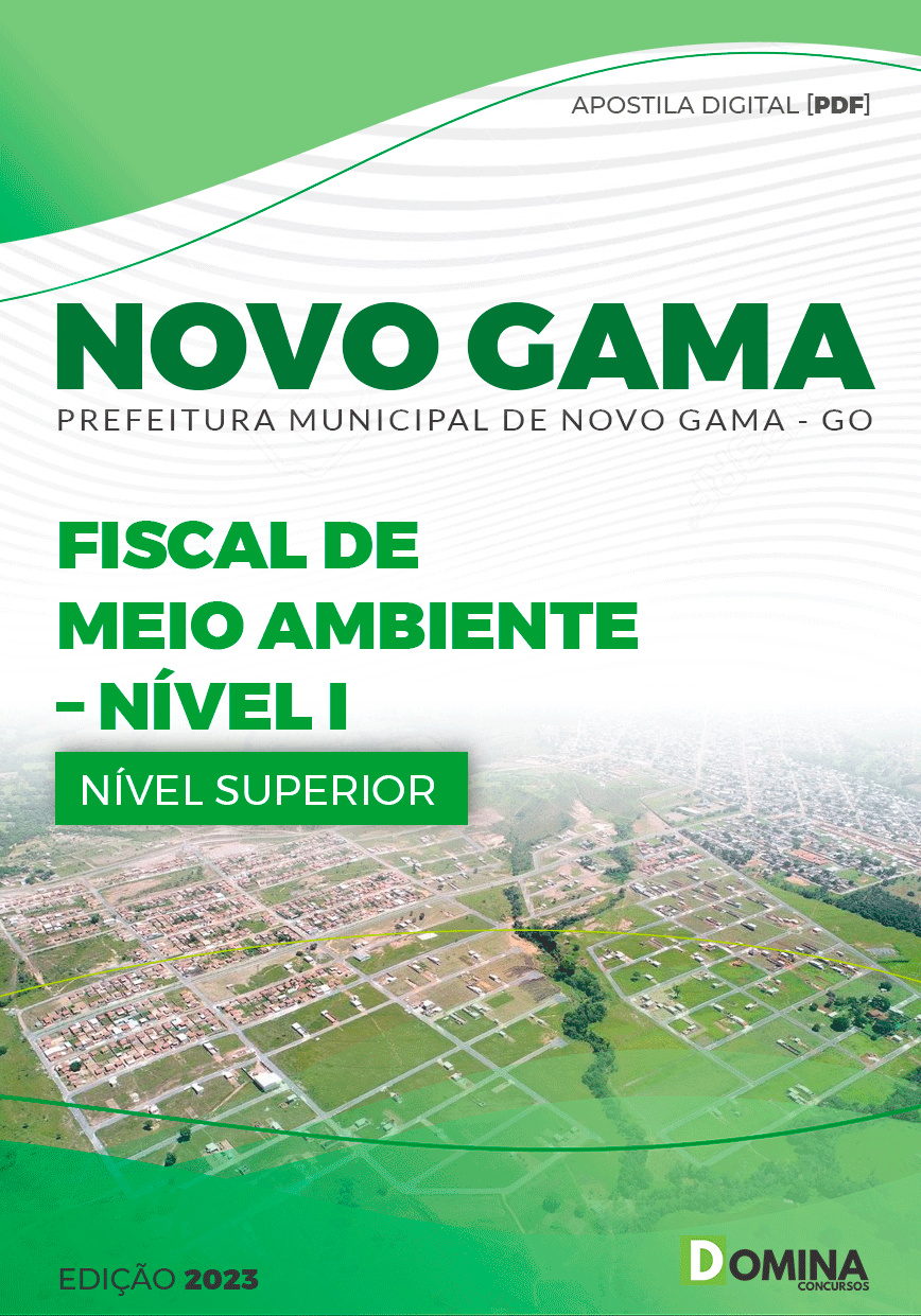 Apostila Pref Novo Gama Go Fiscal Meio Ambiente N Vel I