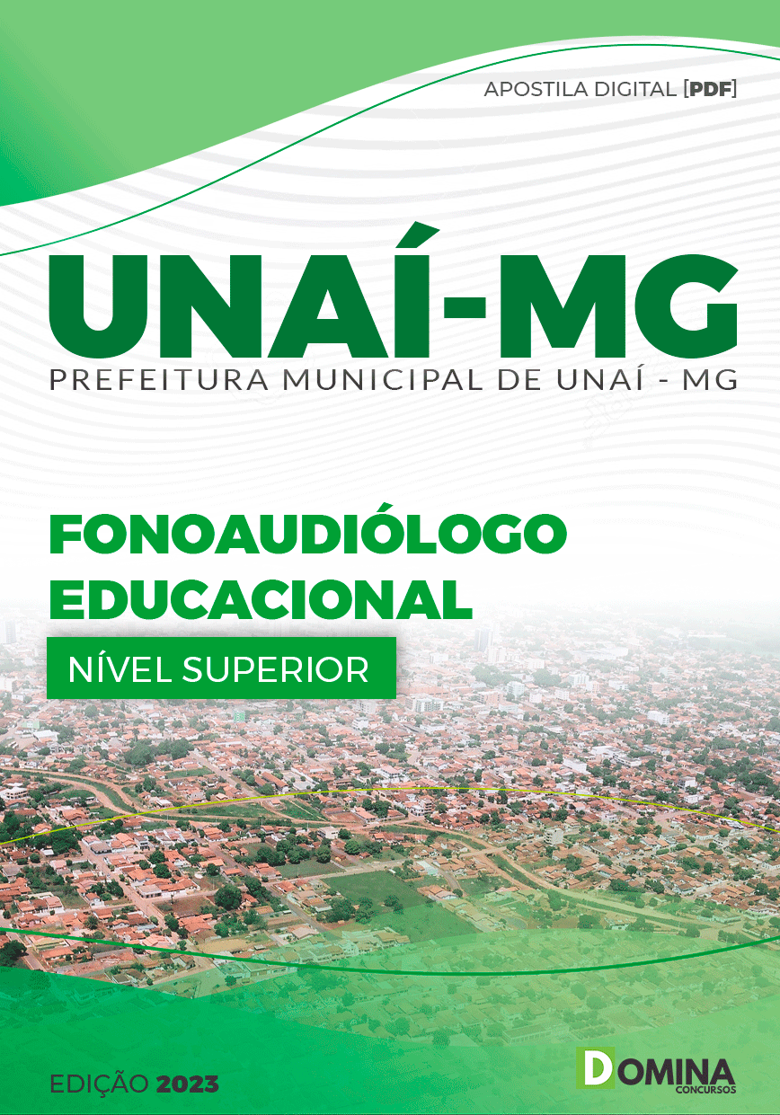 Apostila Concurso Pref Unaí MG 2023 Fonoaudiólogo Educacional