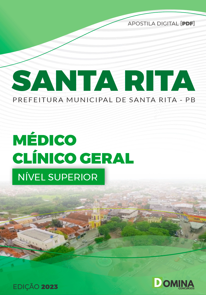 Apostila Pref Santa Rita PB 2023 Médico Cirurgião Geral