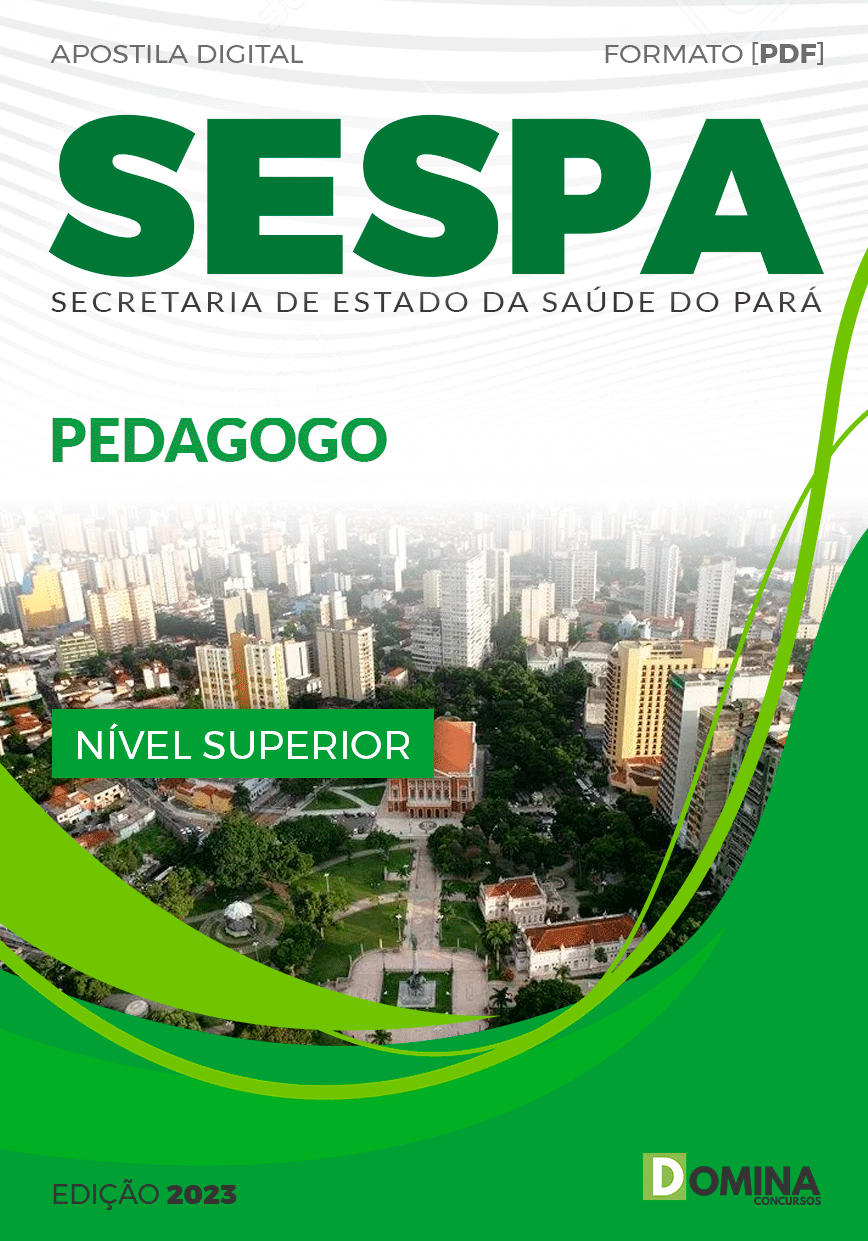 Apostila Concurso Público SESPA 2023 Pedagogo