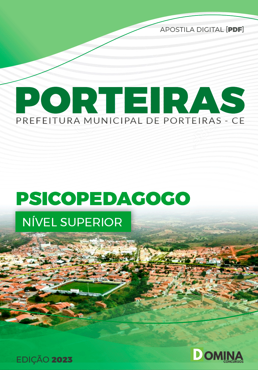 Apostila Concurso Pref Porteiras CE 2023 Psicopedagogo