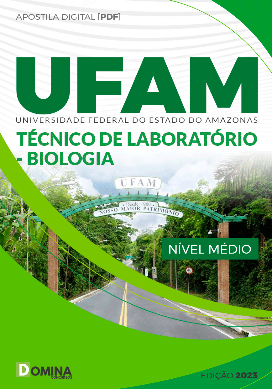 Apostila Concurso UFAM 2023 Técnico de Laboratório Biologia