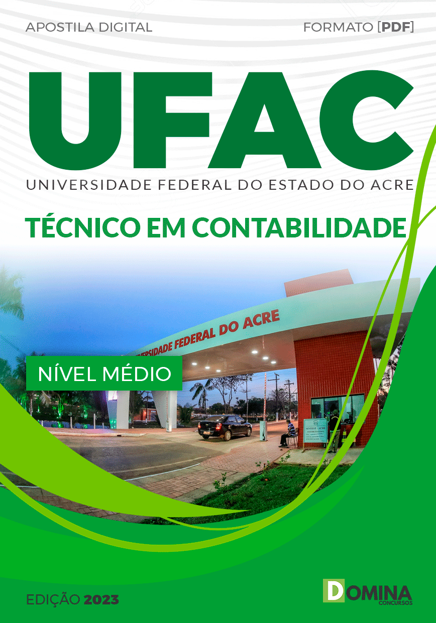 Apostila Concurso Público UFAC 2023 Técnico Contabilidade