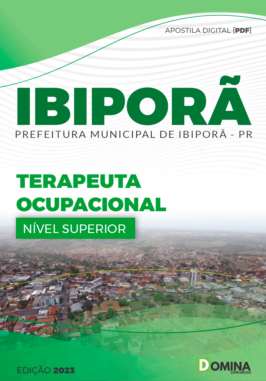 Apostila Concurso Pref Ibiporã PR 2023 Terapeuta Ocupacional