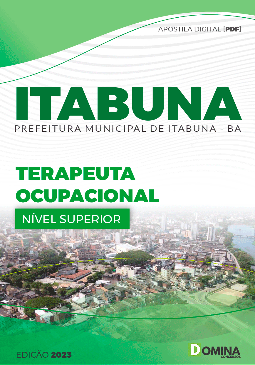 Apostila Concurso Pref Itabuna BA 2023 Terapeuta Ocupacional