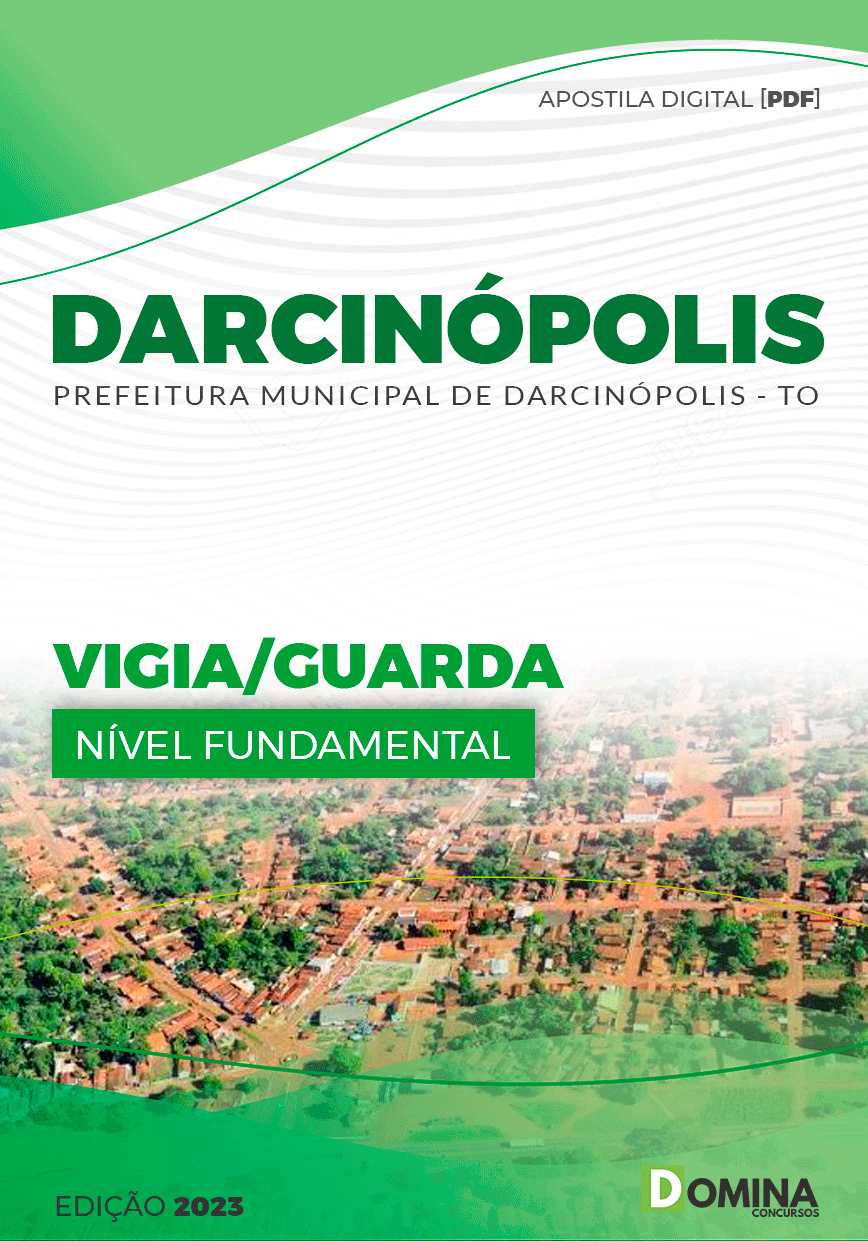 Apostila Concurso Pref Darcinópolis TO 2023 Vigia Guarda