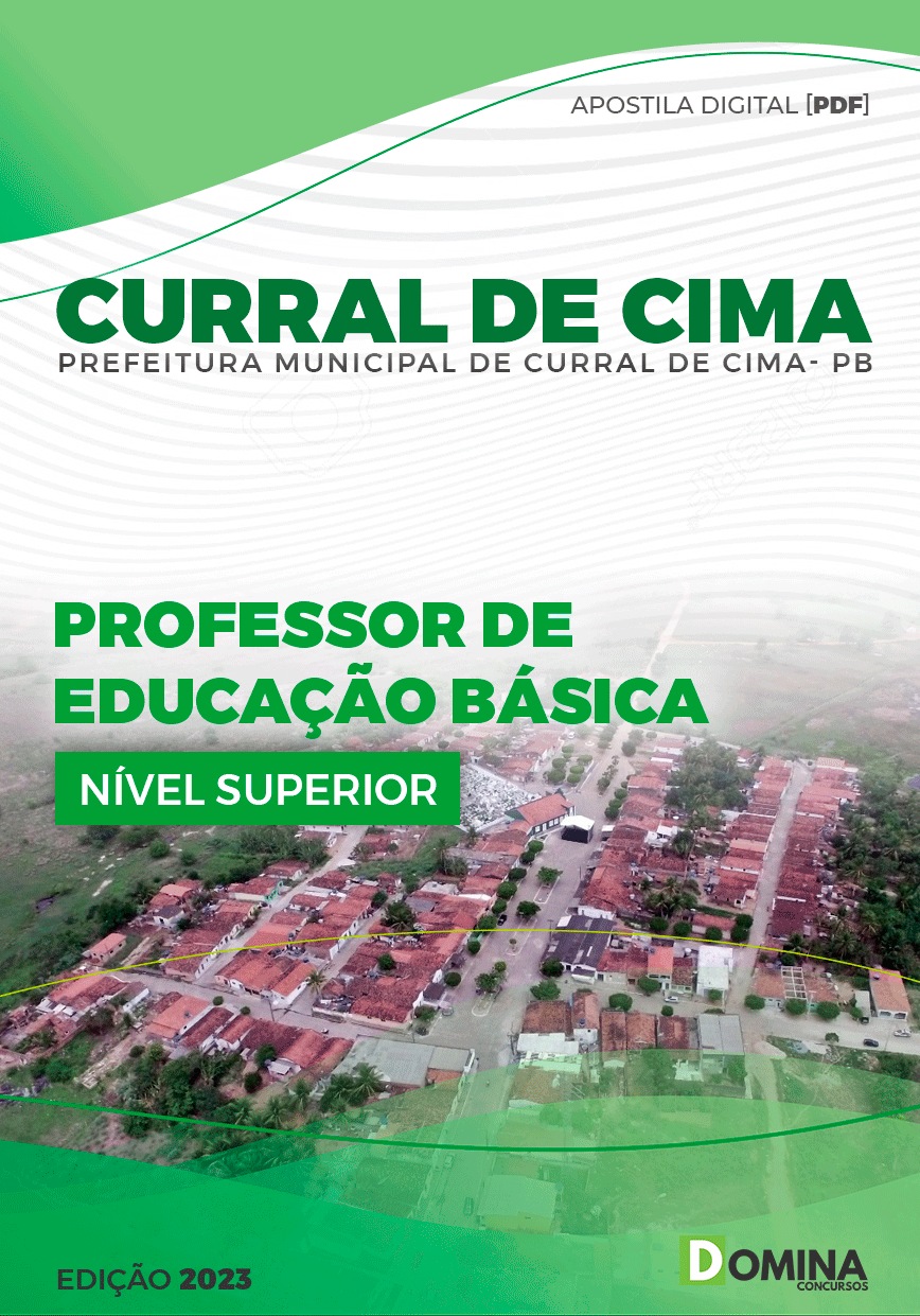 Apostila Pref Curral de Cima PB 2023 Professor Educação Básica