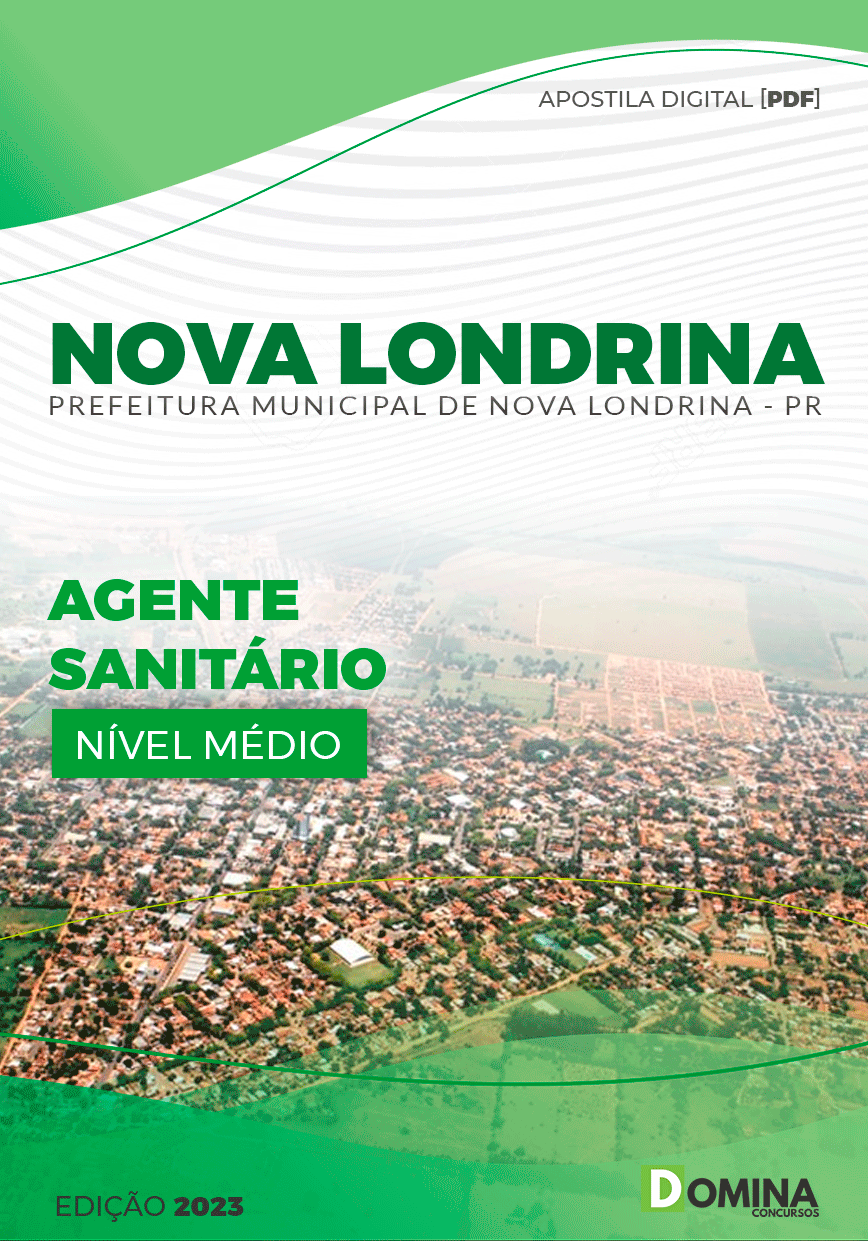 Apostila Pref Nova Londrina PR 2023 Agente Sanitário