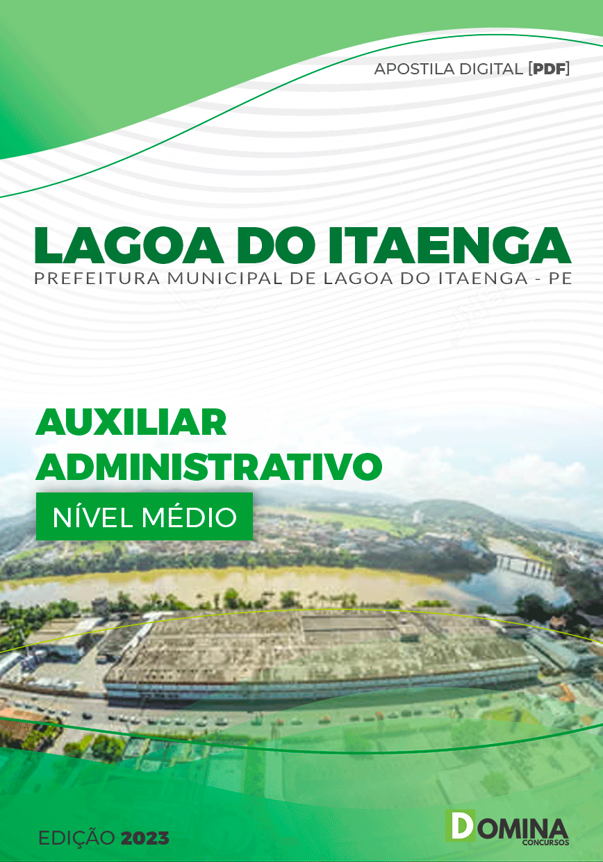 Apostila Pref Lagoa de Itaenga PE 2023 Auxiliar Administrativo