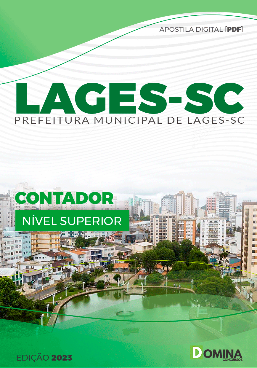 Apostila Concurso Pref Lages SC 2023 Contador