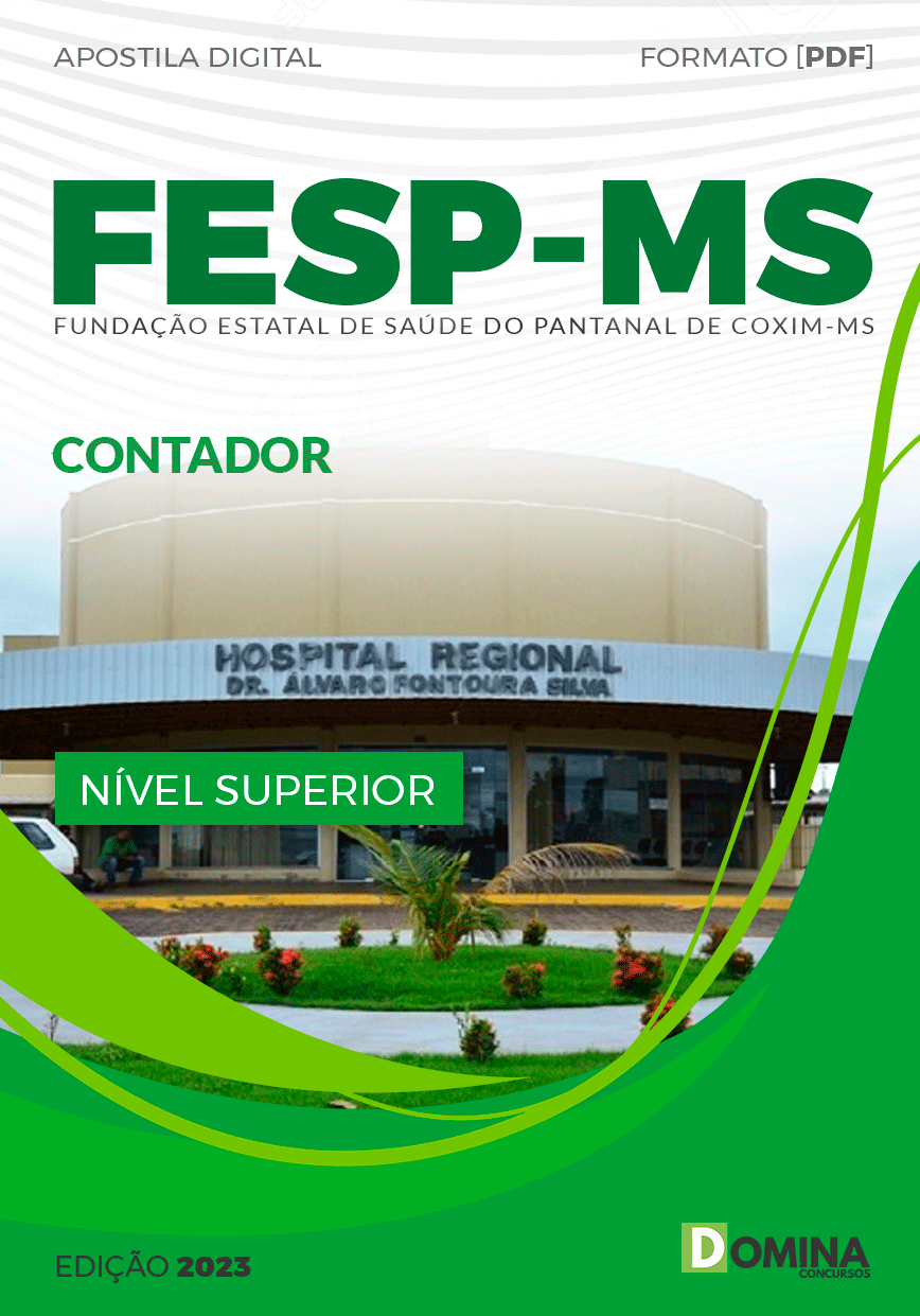 Apostila Concurso FESP MS 2023 Contador