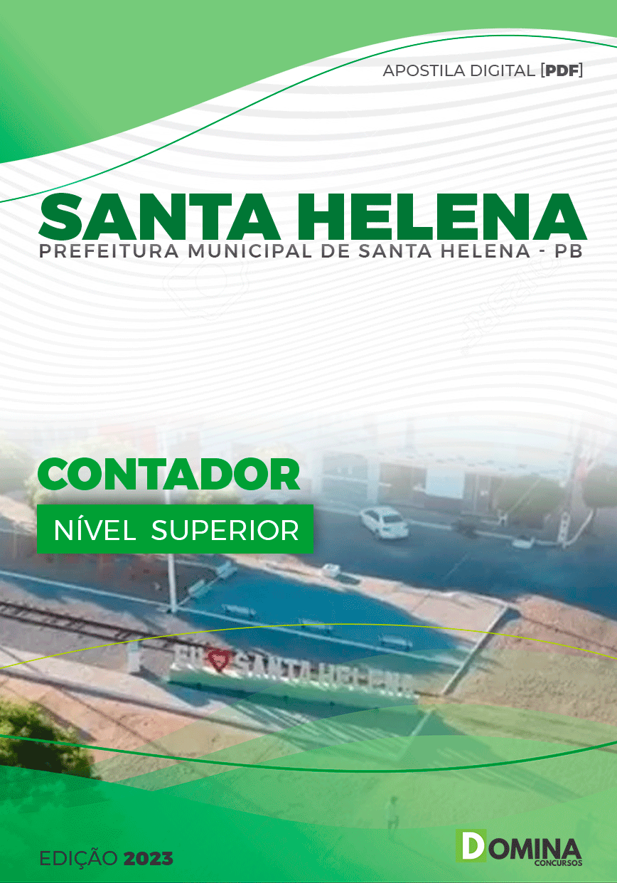 Apostila Concurso Pref Santa Helena PB 2023 Contador