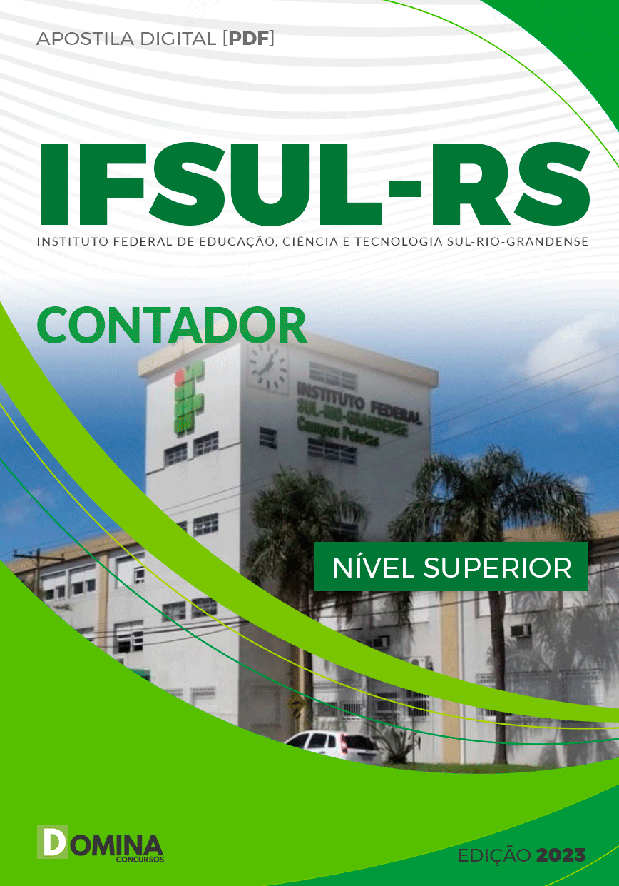 Apostila IFSUL RS 2023 Contador