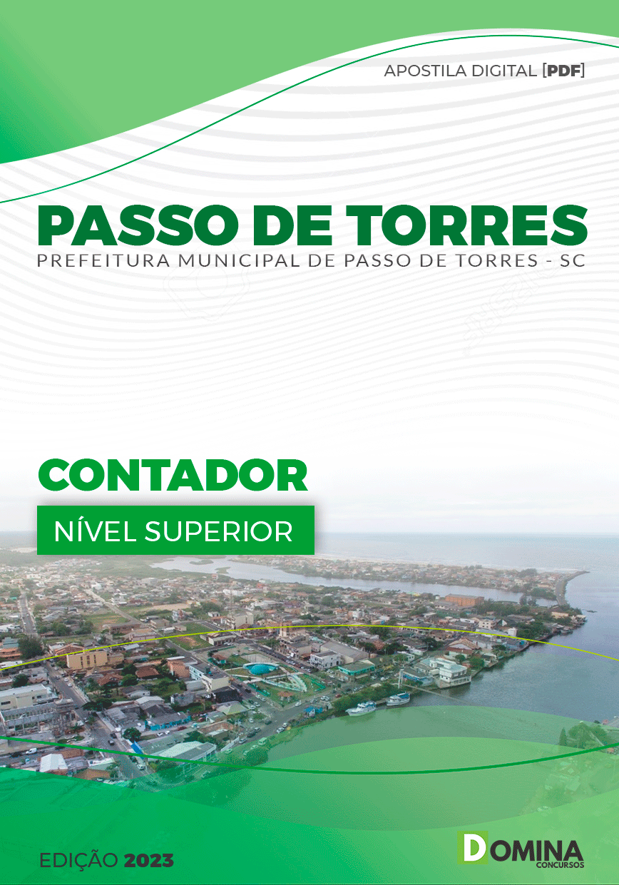 Apostila Concurso Pref Passo de Torres SC 2023 Contador