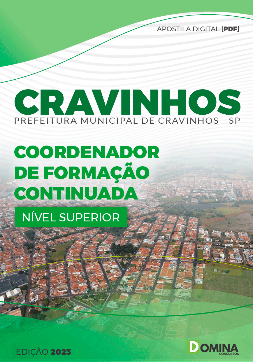 Pref Cravinhos SP 2023 Coordenador Formação Continuada