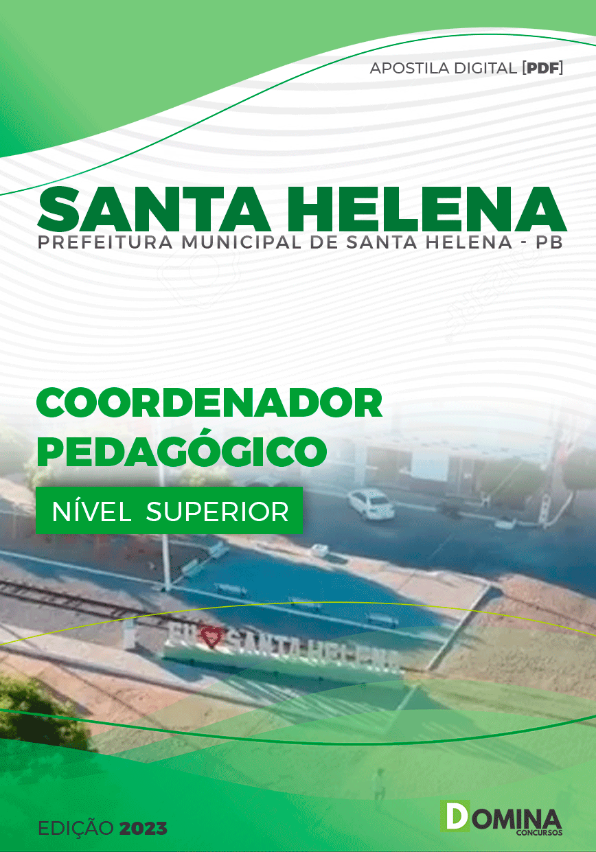 Apostila Pref Santa Helena PB 2023 Coordenador Pedagógico