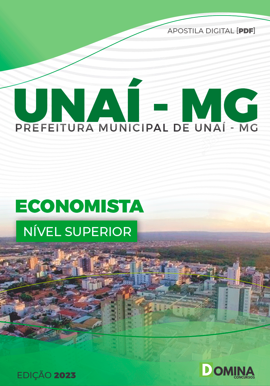 Apostila Concurso Pref Unaí MG 2023 Economista